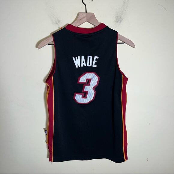 ADIDAS NBA MIAMI HEAT D Wade youth jersey M - Picture 2 of 4